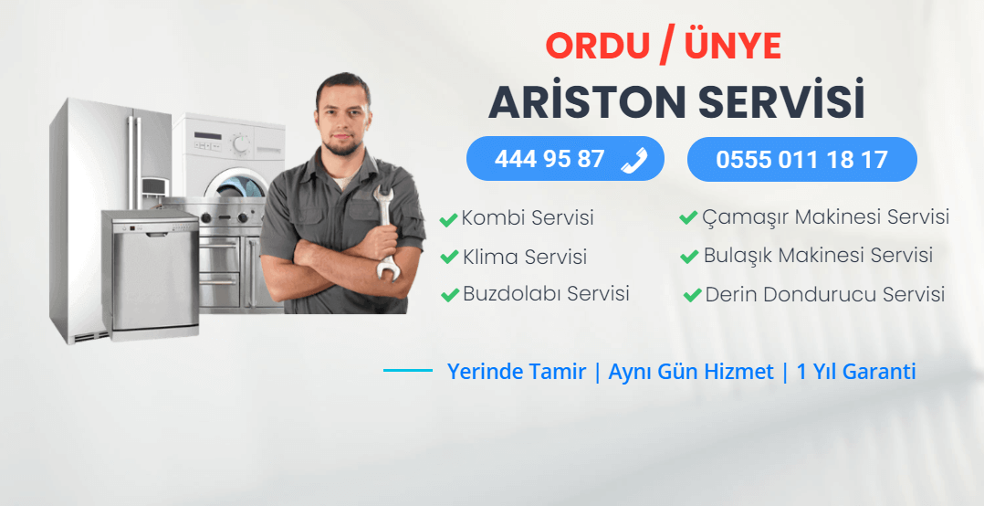 Ariston Beyaz Eşya Servisi Ünye